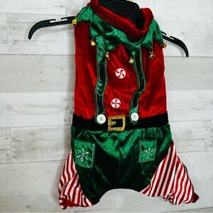 Christmas Elf Dog Costume